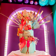 Load image into Gallery viewer, 3-tier 6”,8”,10” Carte Blanche Celebration Cake